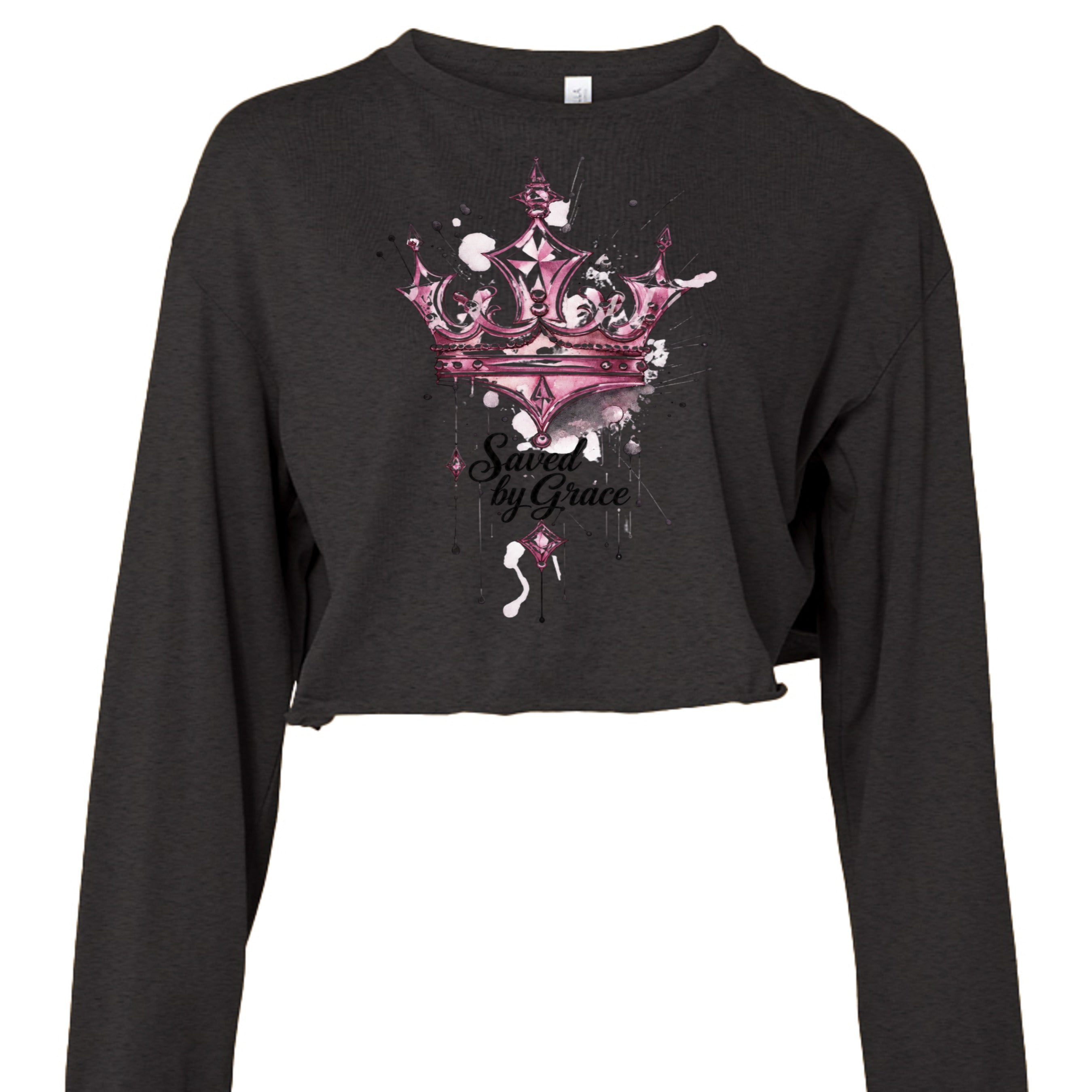 DARK GREY HEATHER - 6501B - FRONT