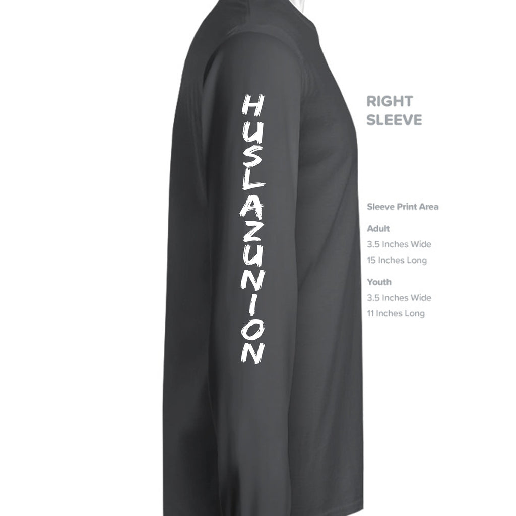 DARK GREY HEATHER - 6501B - SLEEVE_RIGHT